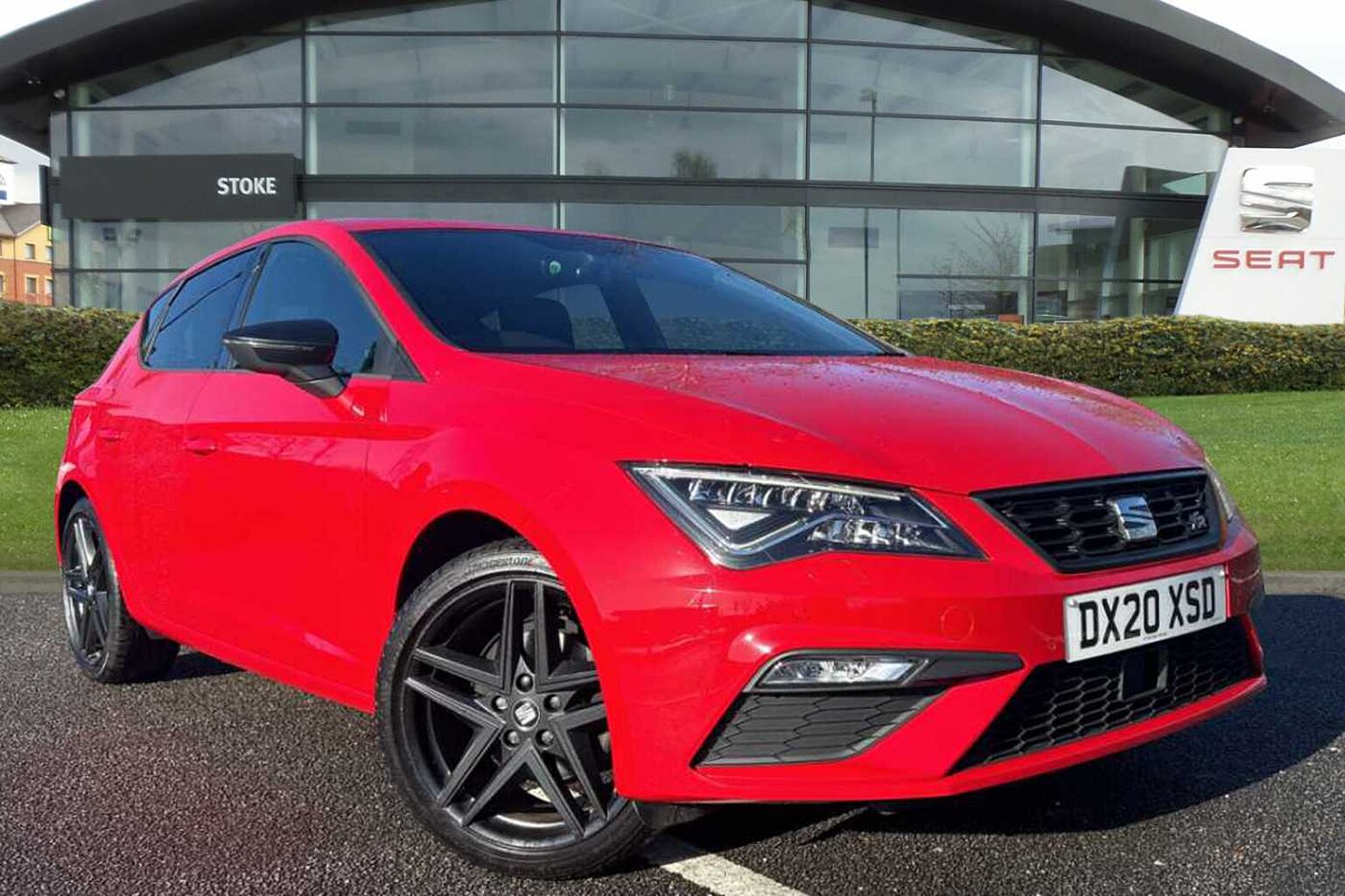 Find A Used Red SEAT Leon 1 5 TSI EVO FR Black Edition 150ps In Stoke