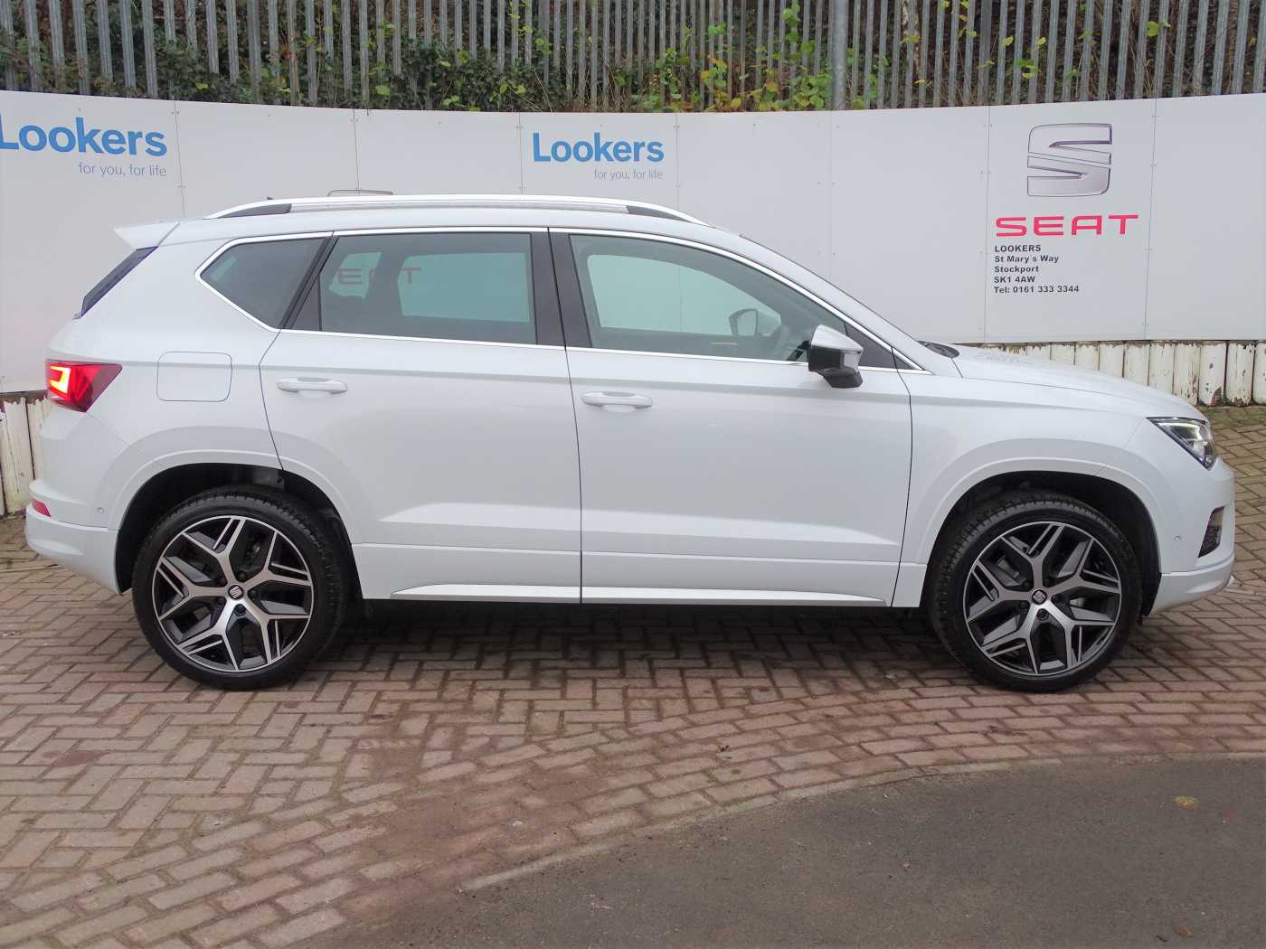 Find A Used White SEAT Ateca SUV 1.5 TSI EVO (150ps) FR ...