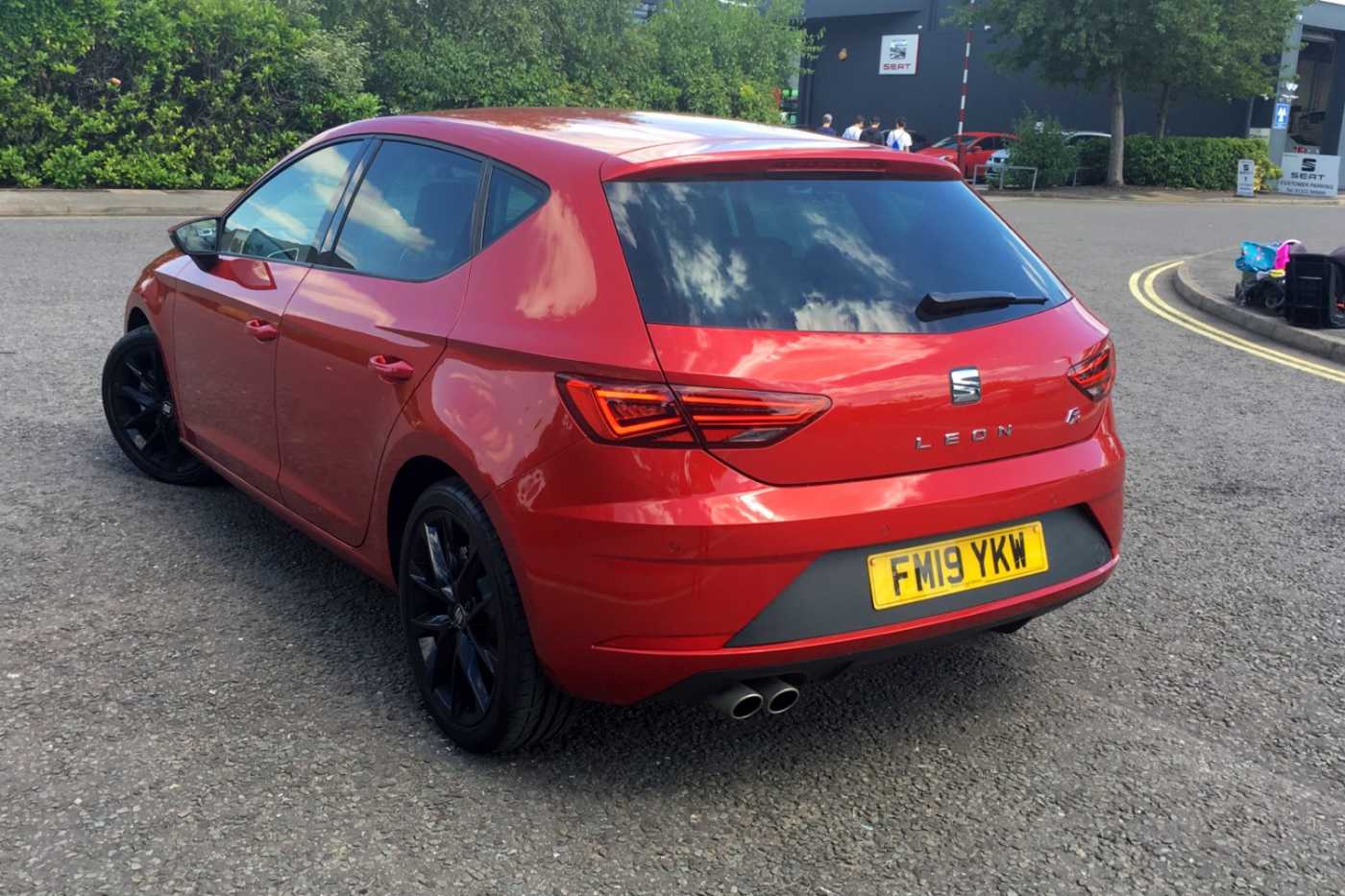 Find A Used Red SEAT Leon 5dr 1.5 TSI EVO (150ps) FR Sport in Derby ...