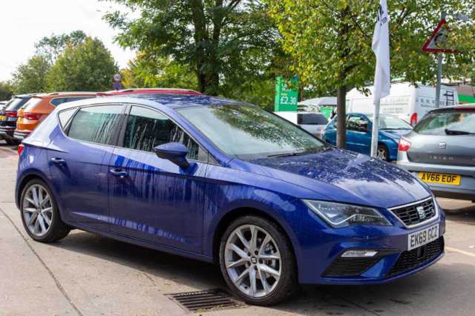 Find A Used Blue SEAT Leon 5dr 1.5 TSI EVO (150ps) FR DSG in Braintree ...