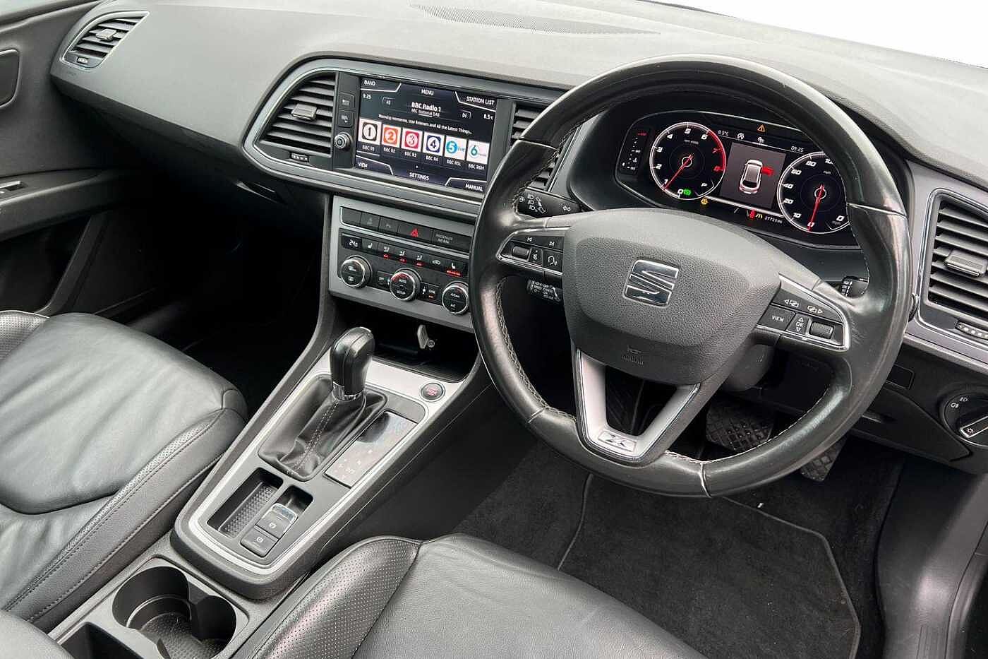 Find A Used Black SEAT Leon Estate 2.0 TSI XCELLENCE Lux (190ps) DSG in ...