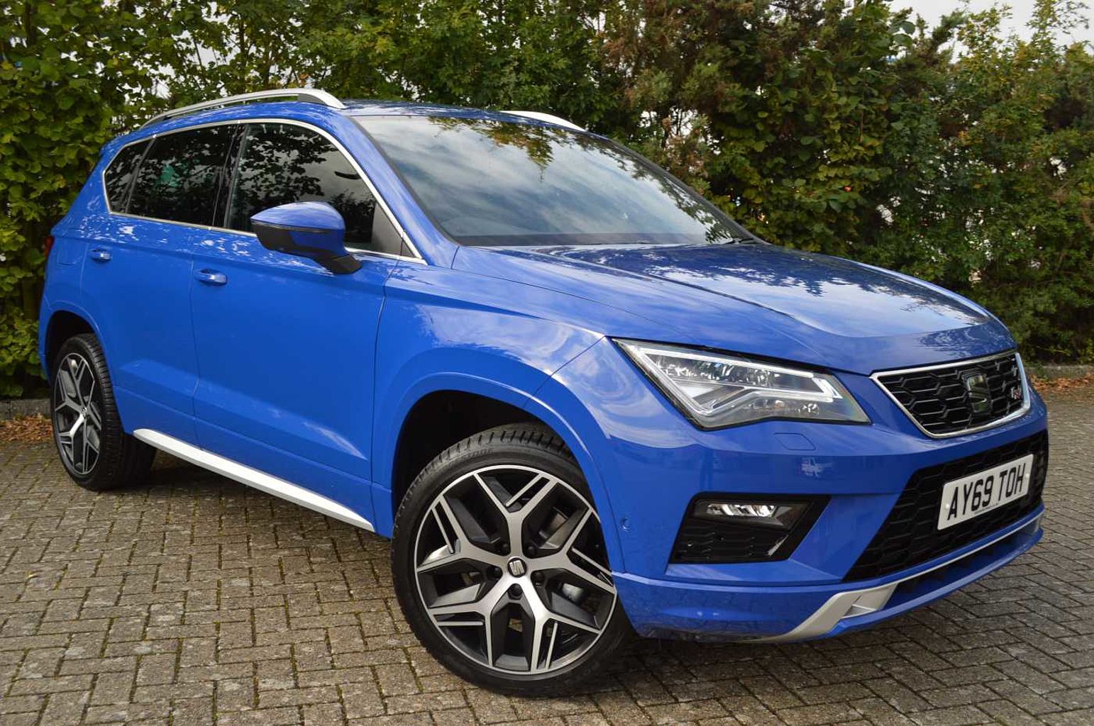 Find A Used Blue SEAT Ateca SUV 1.5 TSI EVO (150ps) FR Sport (s/s) DSG ...